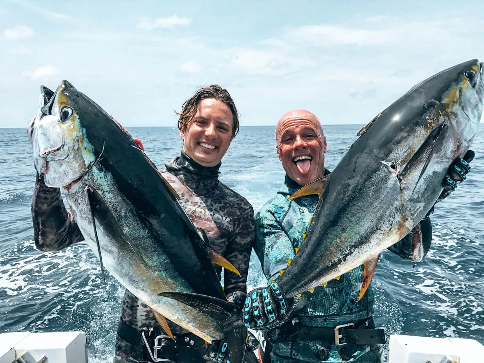 Sport fishing catch off the Nosara coast