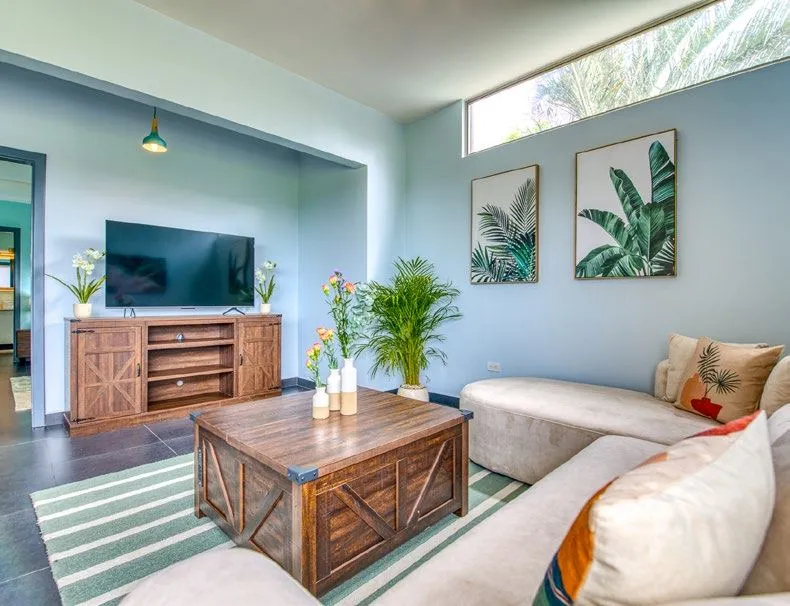Garden villa bedroom