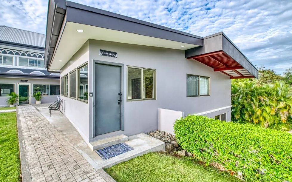 Seascape villa exterior